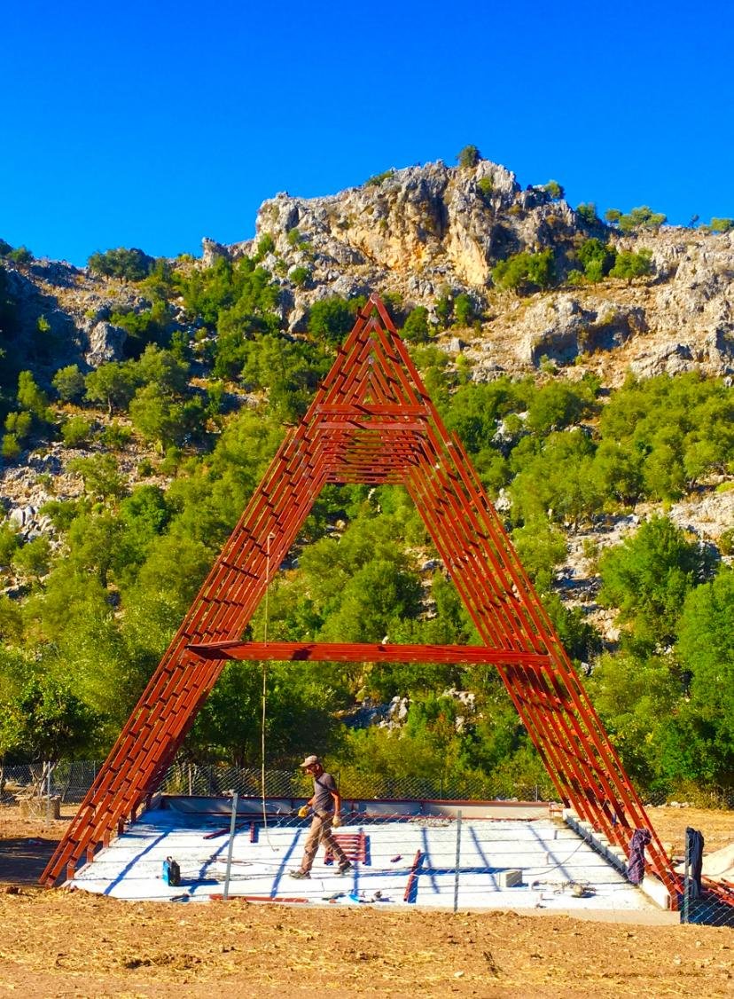 A tipi villa çelik karkas konstrüksiyonu
